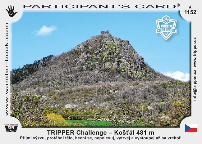 TRIPPER Challenge – Košťál 481 m