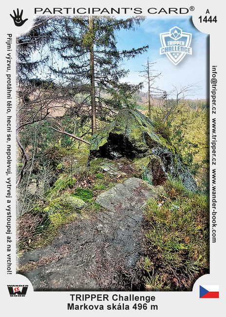 TRIPPER Challenge – Markova skála 496 m