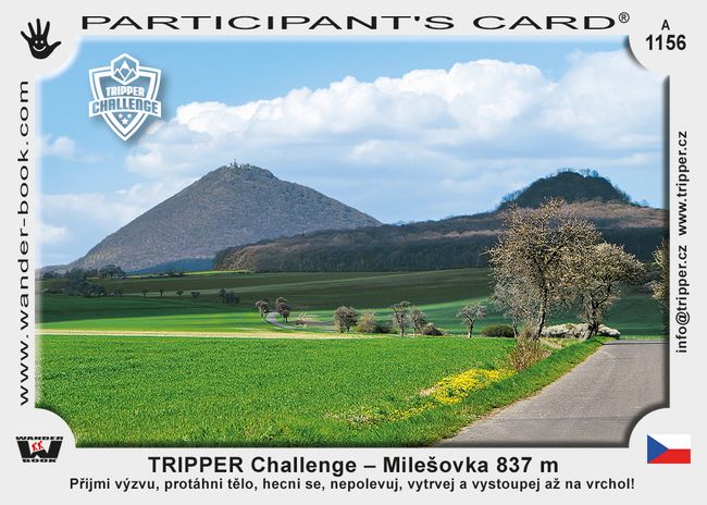 TRIPPER Challenge – Milešovka 837 m