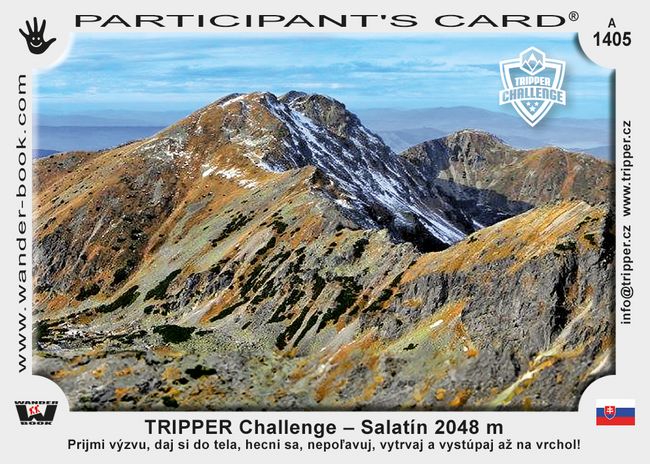 TRIPPER Challenge – Salatín 2048 m