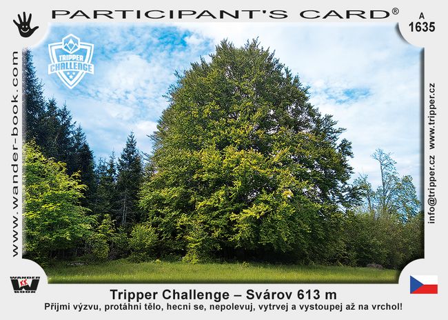 Tripper Challenge – Svárov 613 m