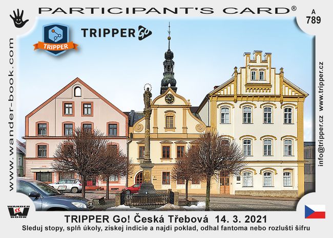 TRIPPER Go! Česká Třebová  14. 3. 2021
