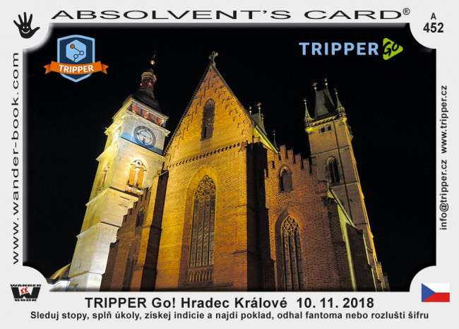 TRIPPER Go! Hradec Králové  10. 11. 2018