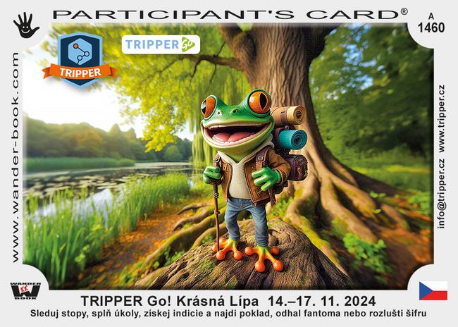 TRIPPER Go! Krásná Lípa  14.–17. 11. 2024