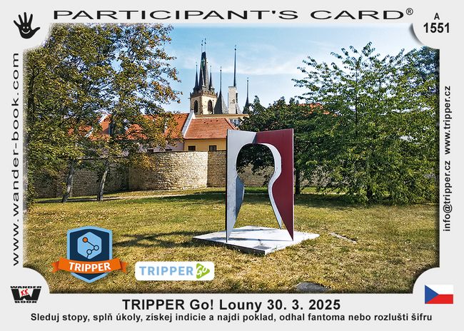 TRIPPER Go! Louny  30. 3. 2025