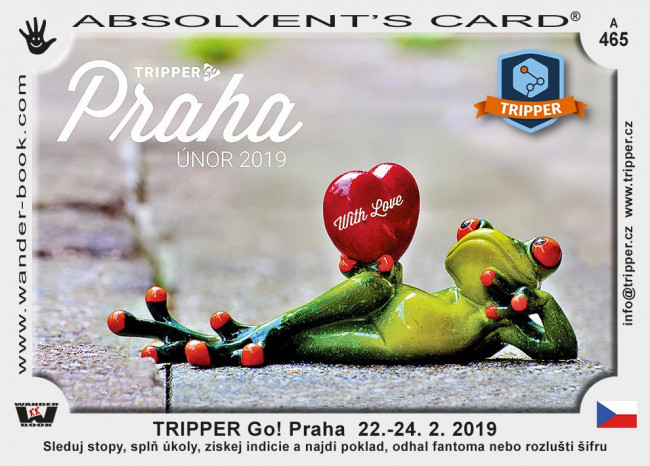 TRIPPER Go! Praha  22.-24. 2. 2019