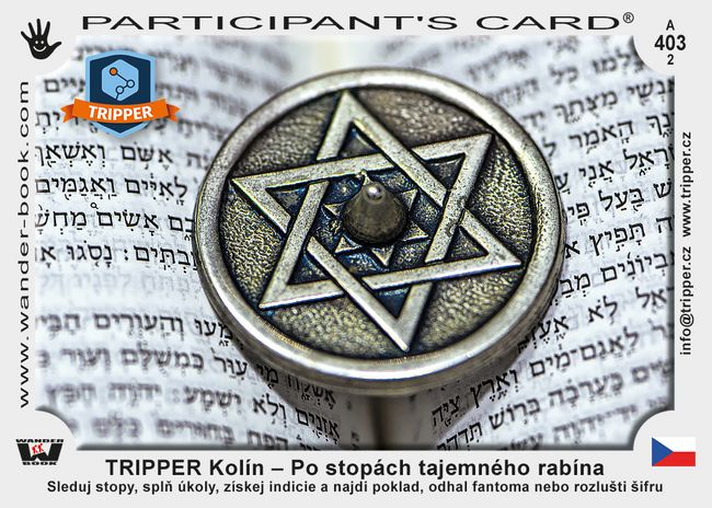 TRIPPER Kolín – Po stopách tajemného rabína