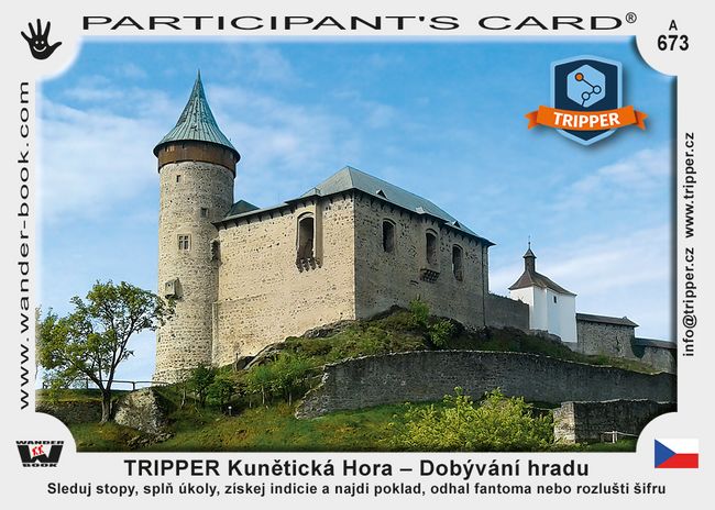 TRIPPER Kunětická Hora – Dobývání hradu
