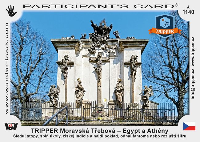 TRIPPER Moravská Třebová – Egypt a Athény