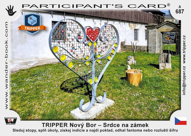 TRIPPER Nový Bor – Srdce na zámek