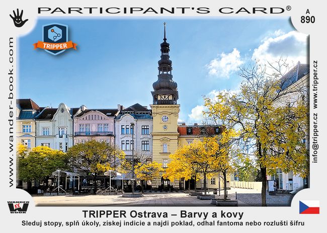 TRIPPER Ostrava – Barvy a kovy