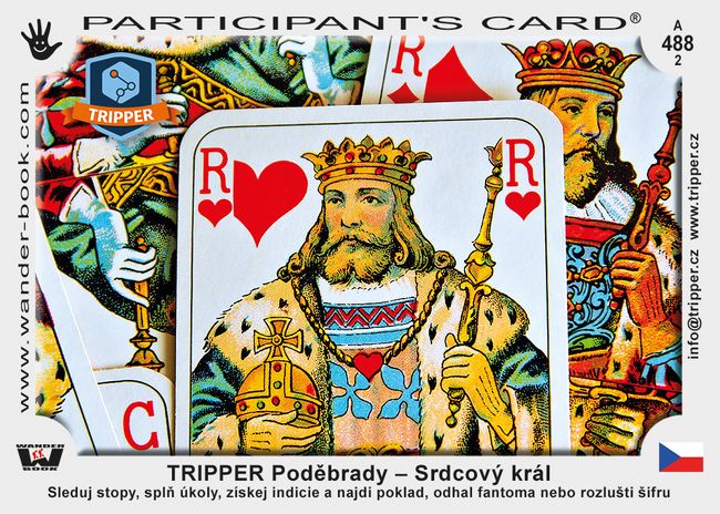 TRIPPER Poděbrady – Srdcový král