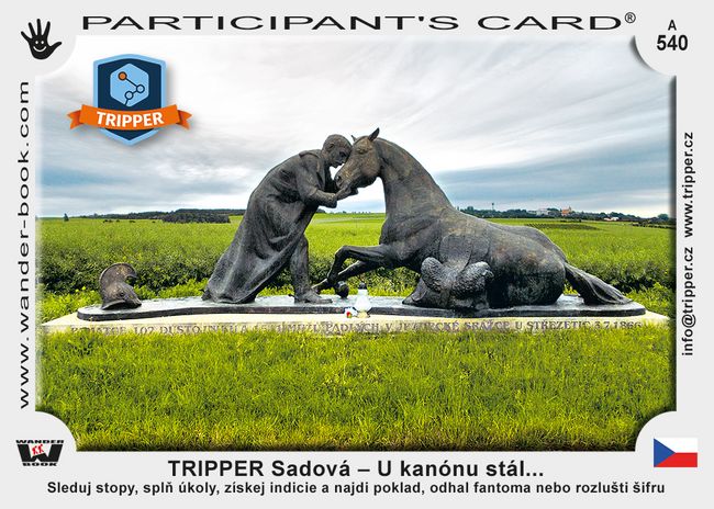 TRIPPER Sadová – U kanónu stál
