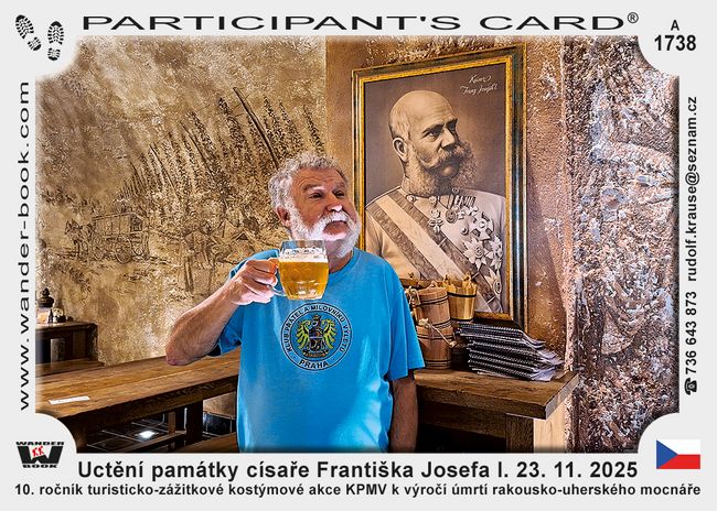 Uctění památky císaře Františka Josefa I. 23. 11. 2025