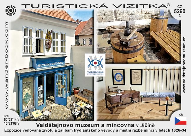 Valdštejnovo muzeum a mincovna v Jičíně
