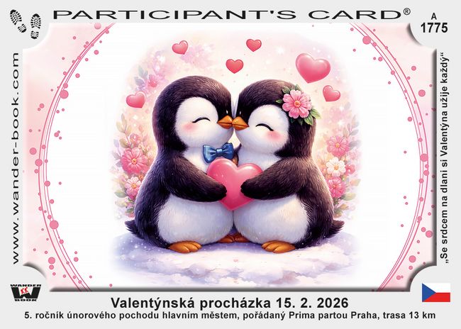 Valentýnská procházka 15. 2. 2026