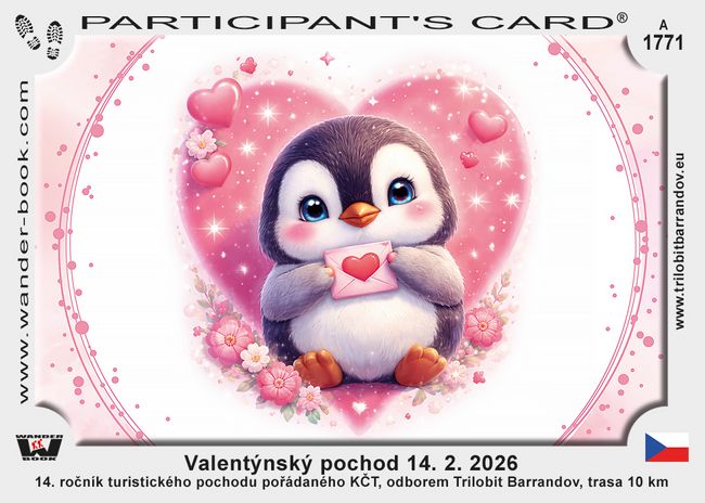 Valentýnský pochod 14. 2. 2026