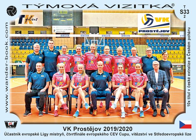 VK Prostějov 2019/2020