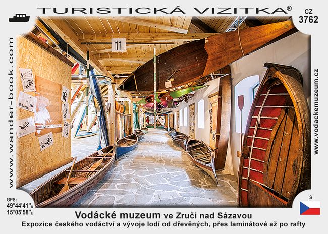 Vodácké muzeum ve Zruči nad Sázavou