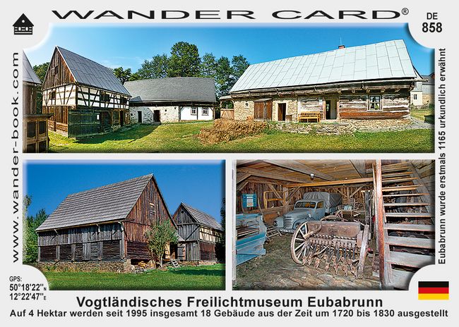 Vogtländisches Freilichtmuseum Eubabrunn