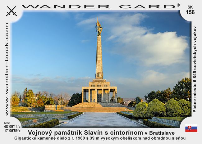 Vojnový pamätník Slavín s cintorínom v Bratislave