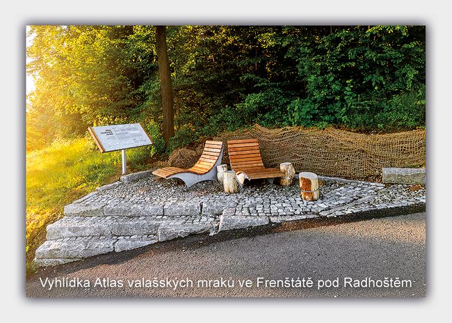 Vyhlídka Atlas valašských mraků ve Frenštátě pod Radhoštěm