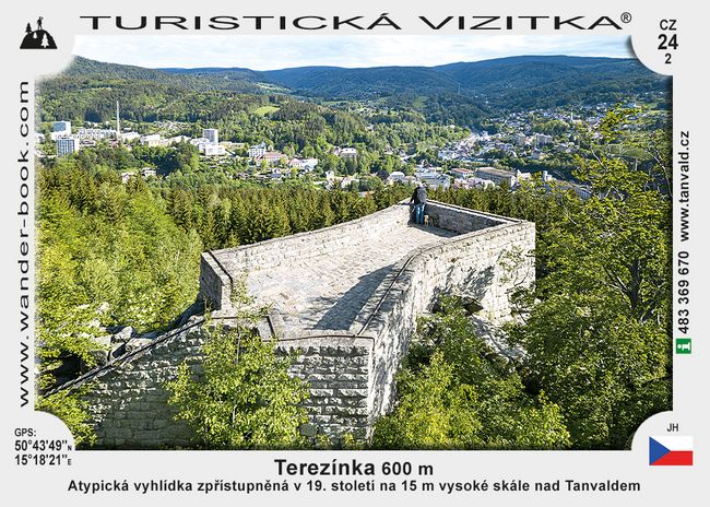 Vyhlídka Terezínka u Tanvaldu