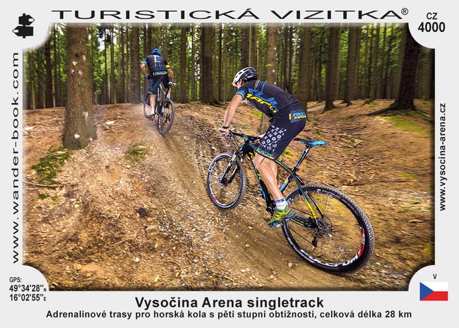 Vysočina Arena singletrack