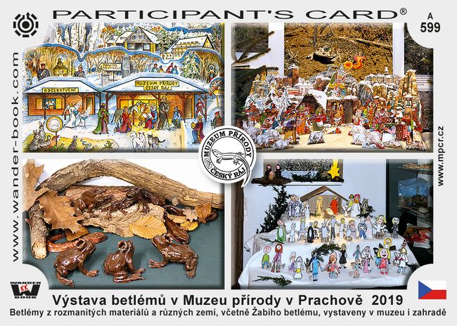 Výstava betlémů v Muzeu přírody v Prachově  2019