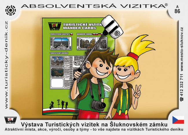 Výstava Turistických vizitek na Šluknovském zámku