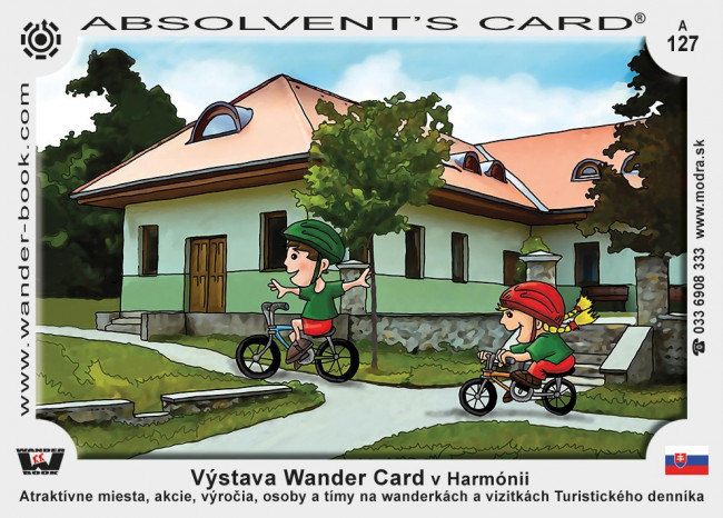 Výstava Wander Card a Turistických vizitiek v Harmónii