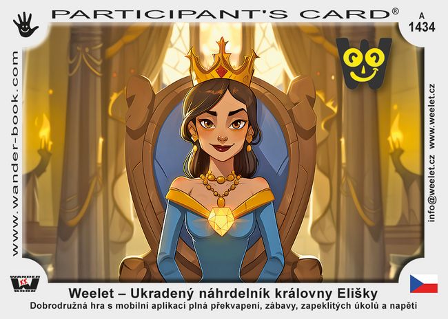 Weelet – Ukradený náhrdelník královny Elišky