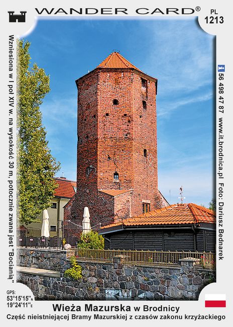 Wieża Mazurska w Brodnicy