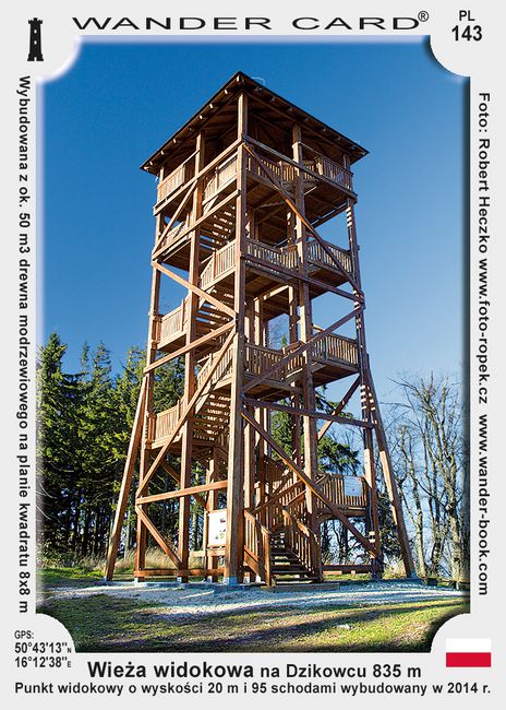 Wieża widokowa na Dzikowcu
