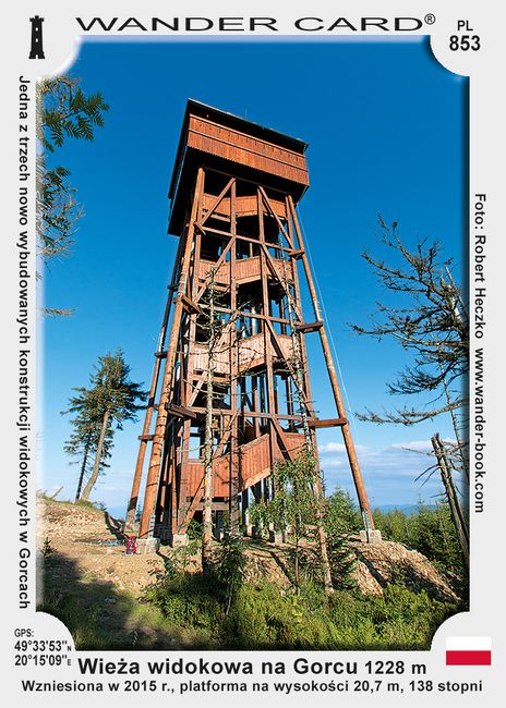 Wieża widokowa na Gorcu