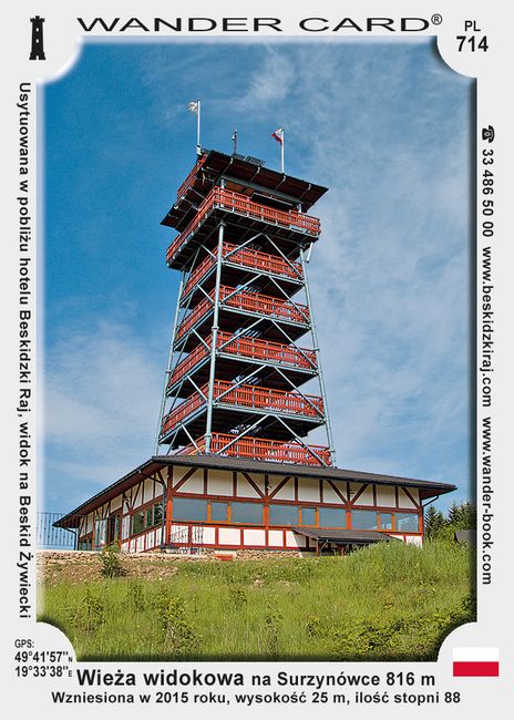 Wieża widokowa na Surzynówce