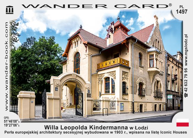 Willa Leopolda Kindermanna w Łodzi