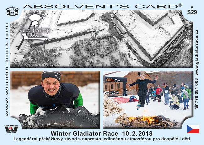 Winter Gladiator race - 10. 2. 2018