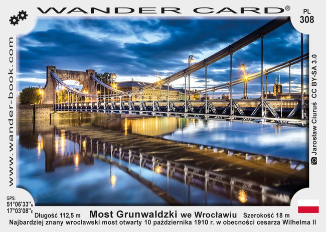 Wrocław most Grunwaldzki