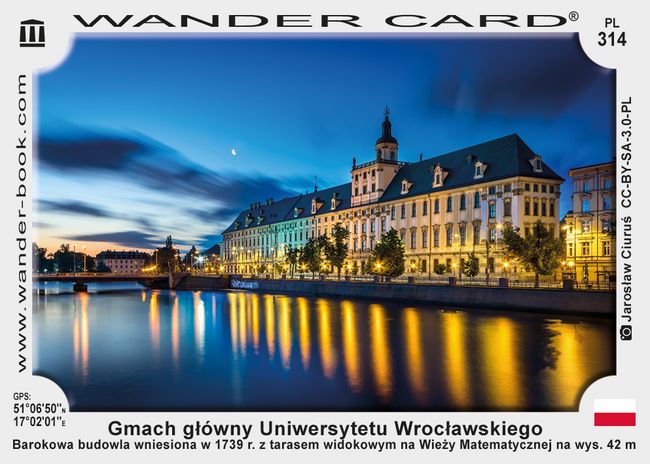 Wrocław uniwersytet gmach główny