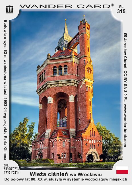 Wrocław wieża ciśnień