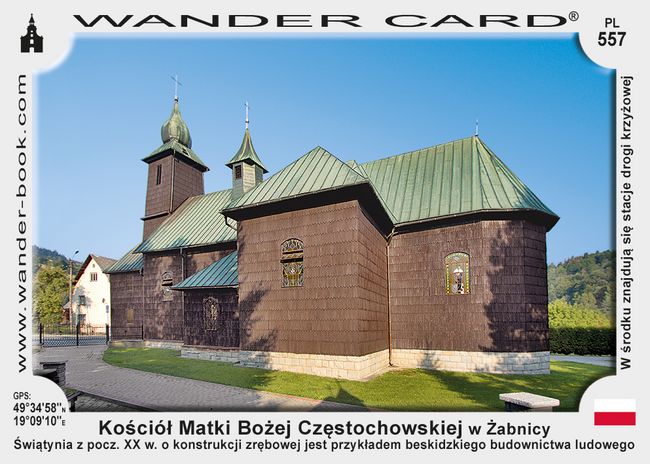 Żabnica kościół MB Czestochowskiej