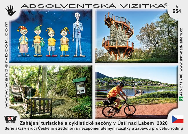 Zahájení turistické a cyklistické sezóny v Ústí nad Labem  2020