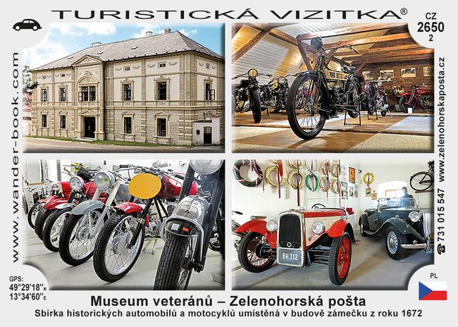 Museum veteránů – Zelenohorská pošta