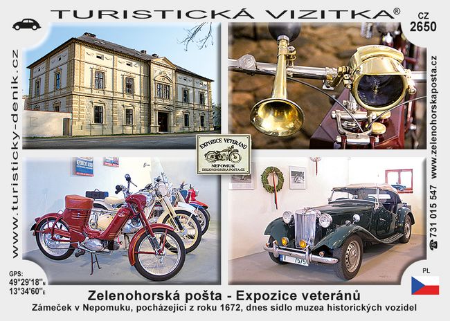 Museum veteránů – Zelenohorská pošta