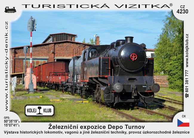 Železniční expozice Depo Turnov