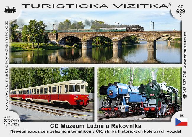 Železniční muzeum Českých drah Lužná u Rakovníka