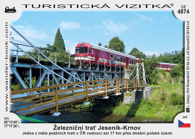 Železniční trať Jeseník–Krnov