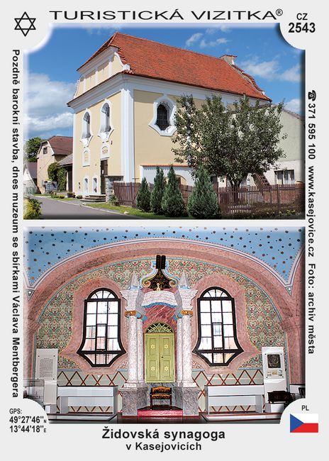 Židovská synagoga v Kasejovicích