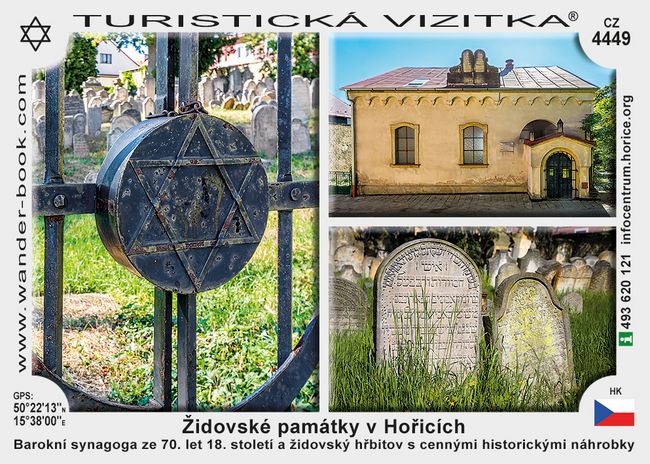 Židovské památky v Hořicích